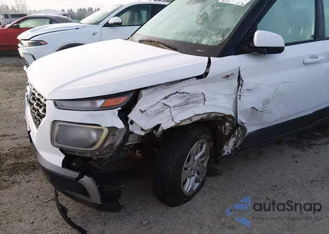 2020 Hyundai Venue Sel из США, поврежденный, VIN KMHRC8A30LU019839